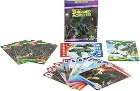 3 to 4 Headed Monster Card Game