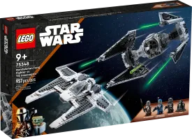75348 Mandalorian Fang Fighter vs. TIE Interceptor™