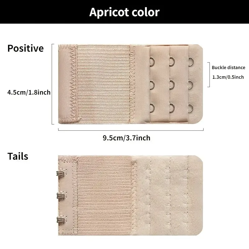 8-Pieces: Women's Lingerie Bra Extenders