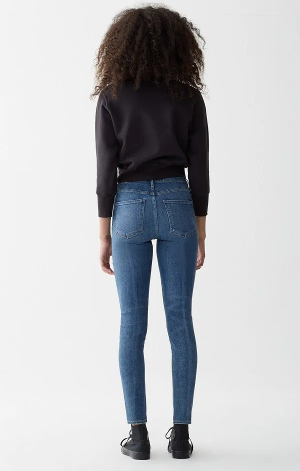 A GOLD E- Sophie Hi Rise Skinny Nerve