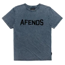 Afends Mens CITY - logo slim tee
