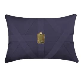 Amulet Cairo Navy Lumber Cushion 35 x 53 cm