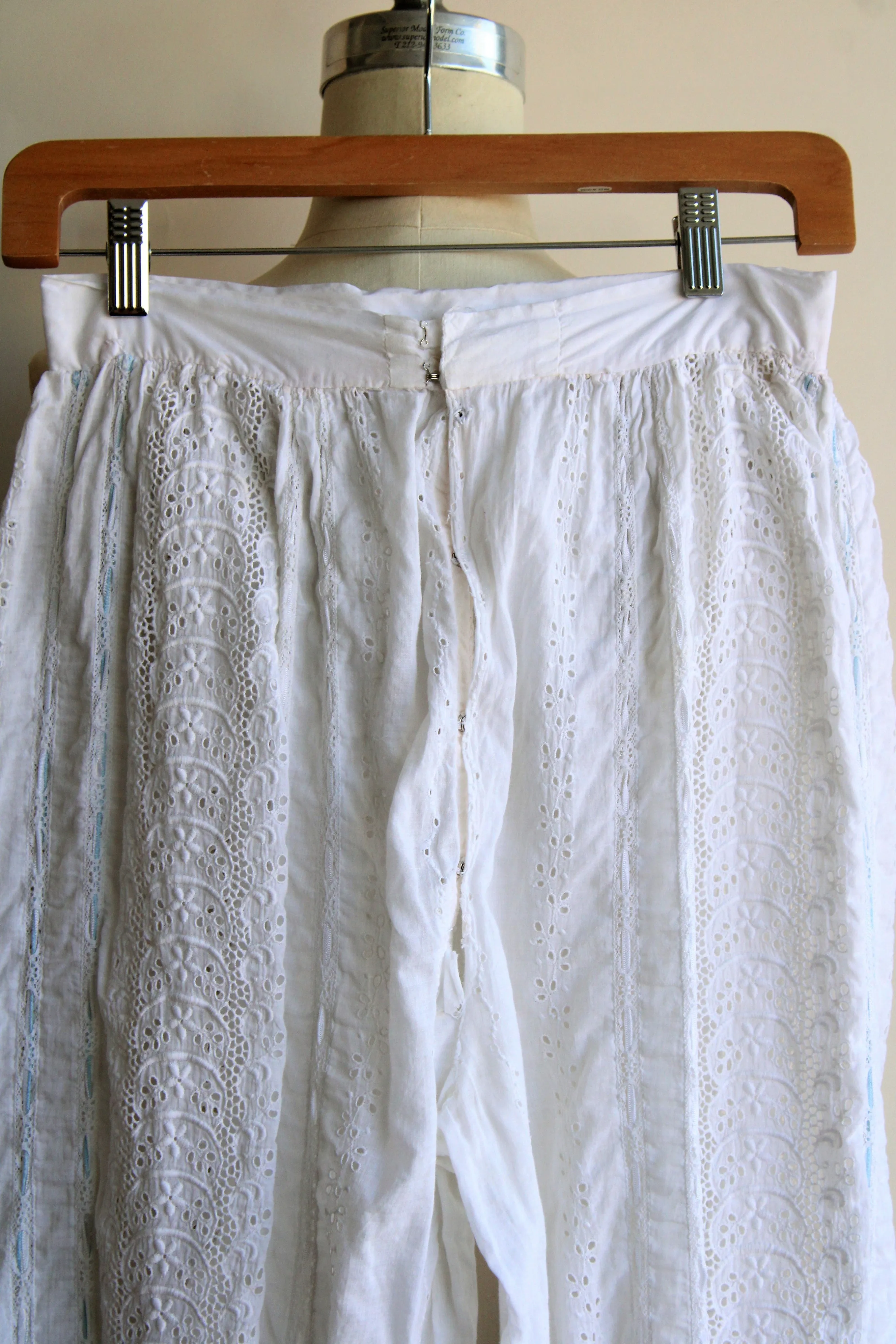 Antique Victorian Eyelet Lace Bloomers