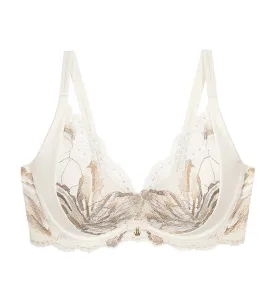 ARTISAN LACE DEEP V WIRED PUSH UP BRA 01
