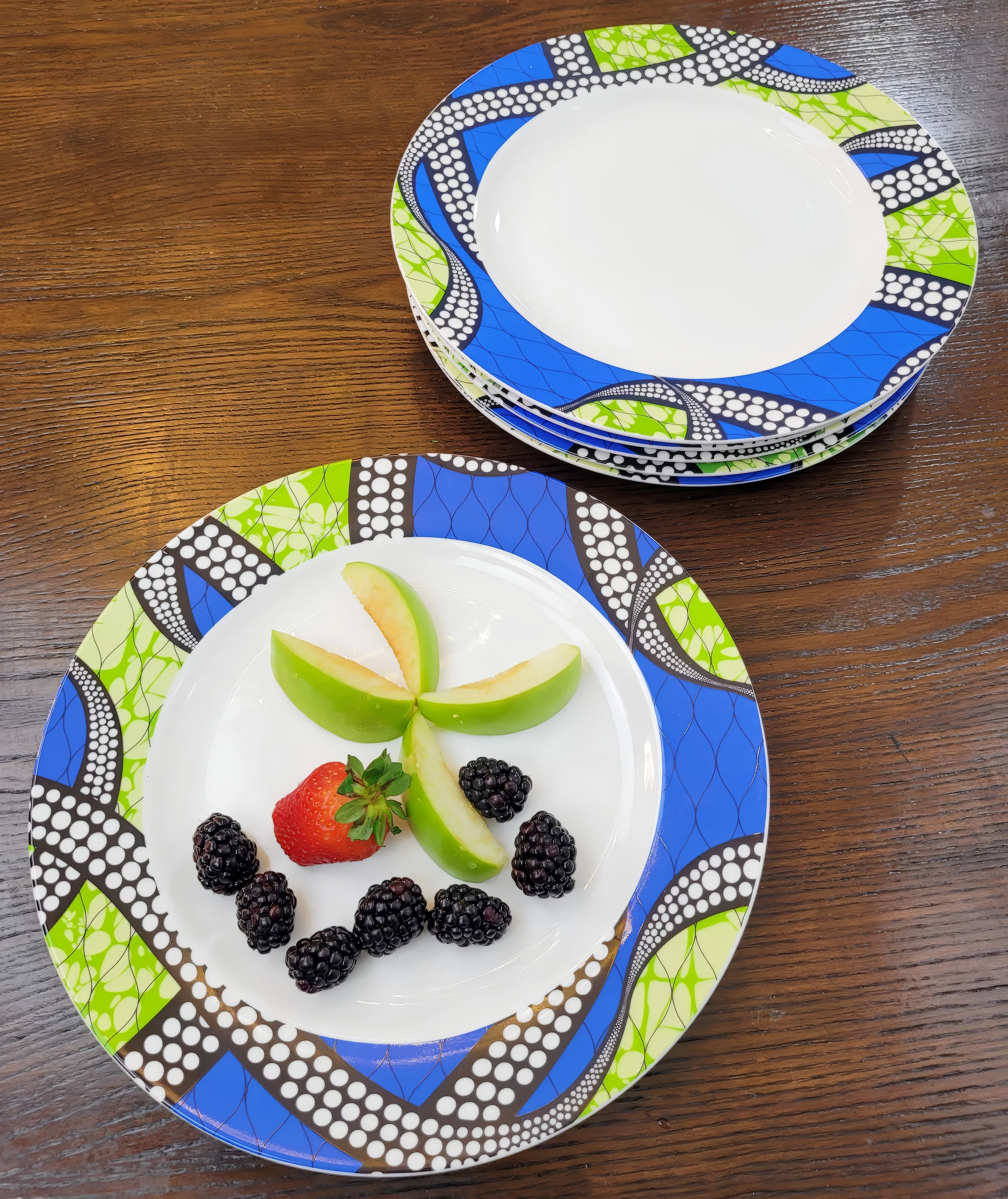Aso Ebi Ceramic Plates (SET of 6)