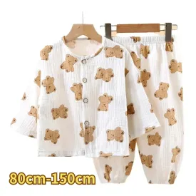 Bear Kids Pajamas Set