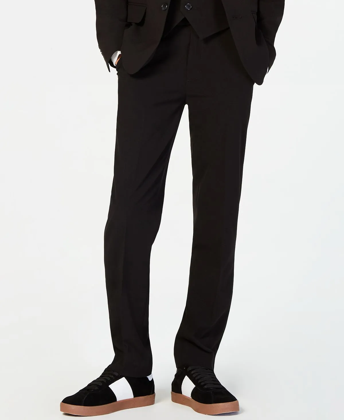 Big Boys Husky Calvin Klein Stretch Suit Pants