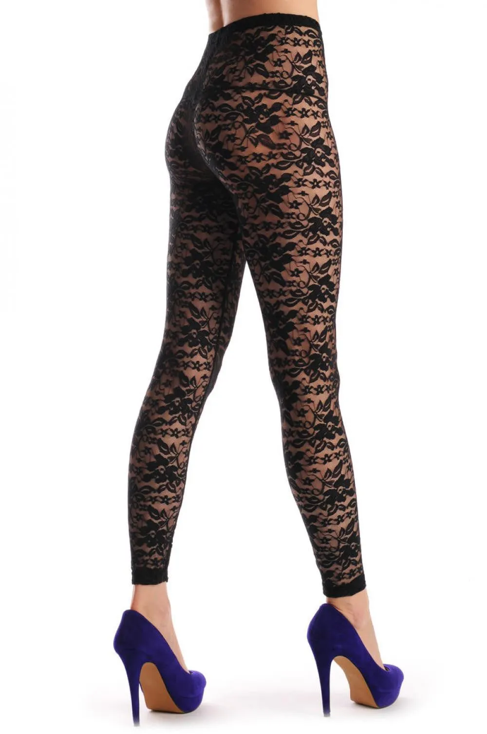 Black Flowers Lace