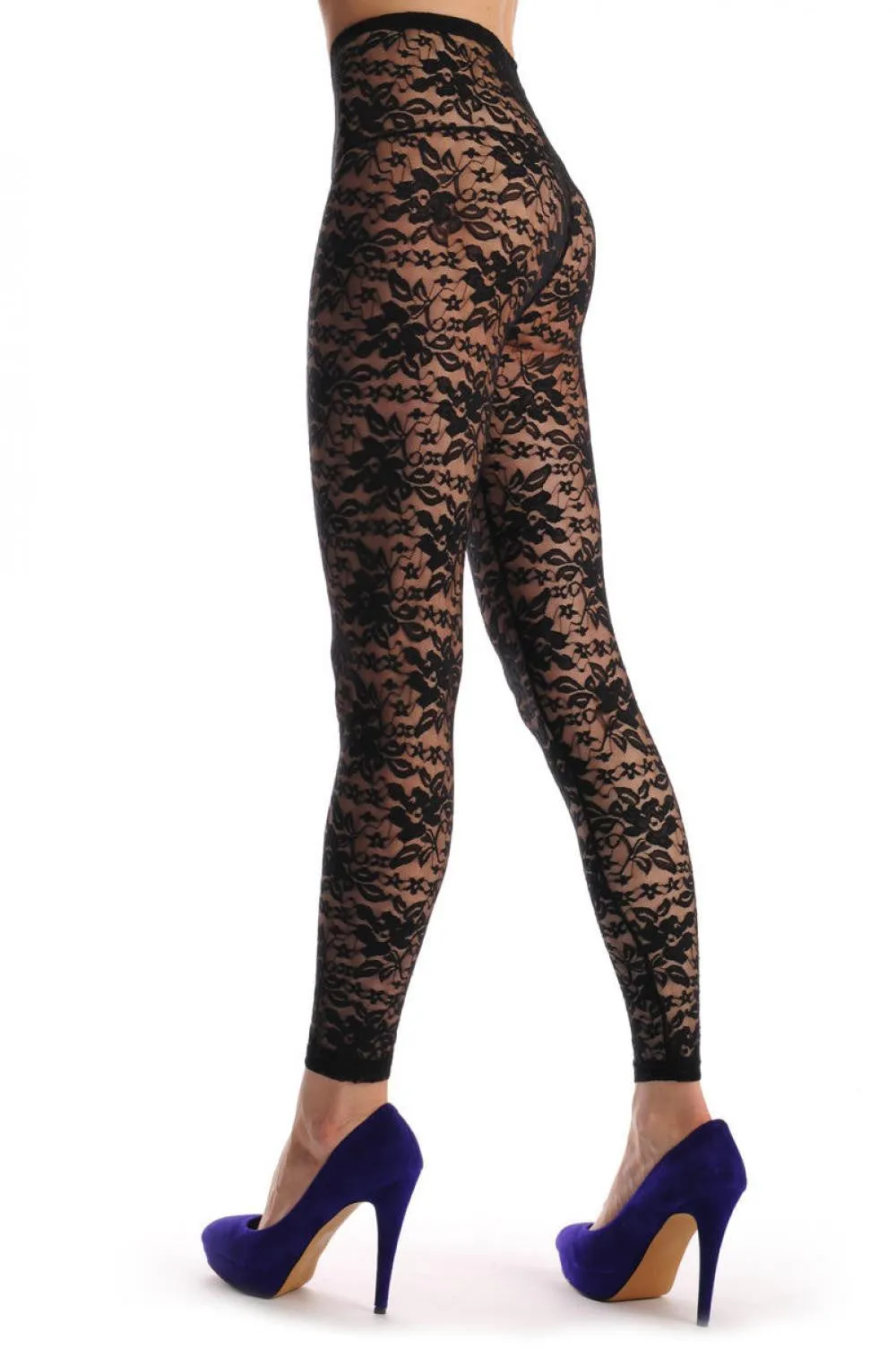Black Flowers Lace