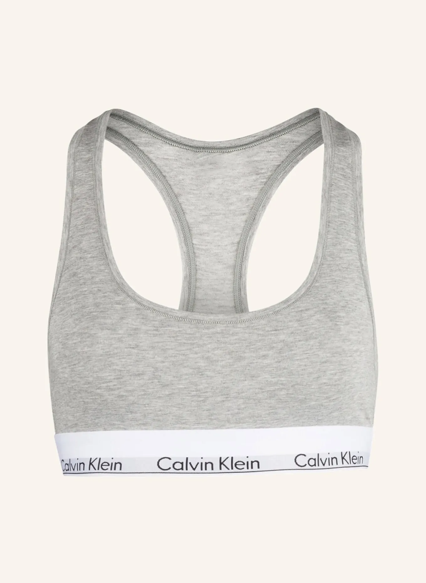 Bustier Calvin Klein MODERN COTTON, gray