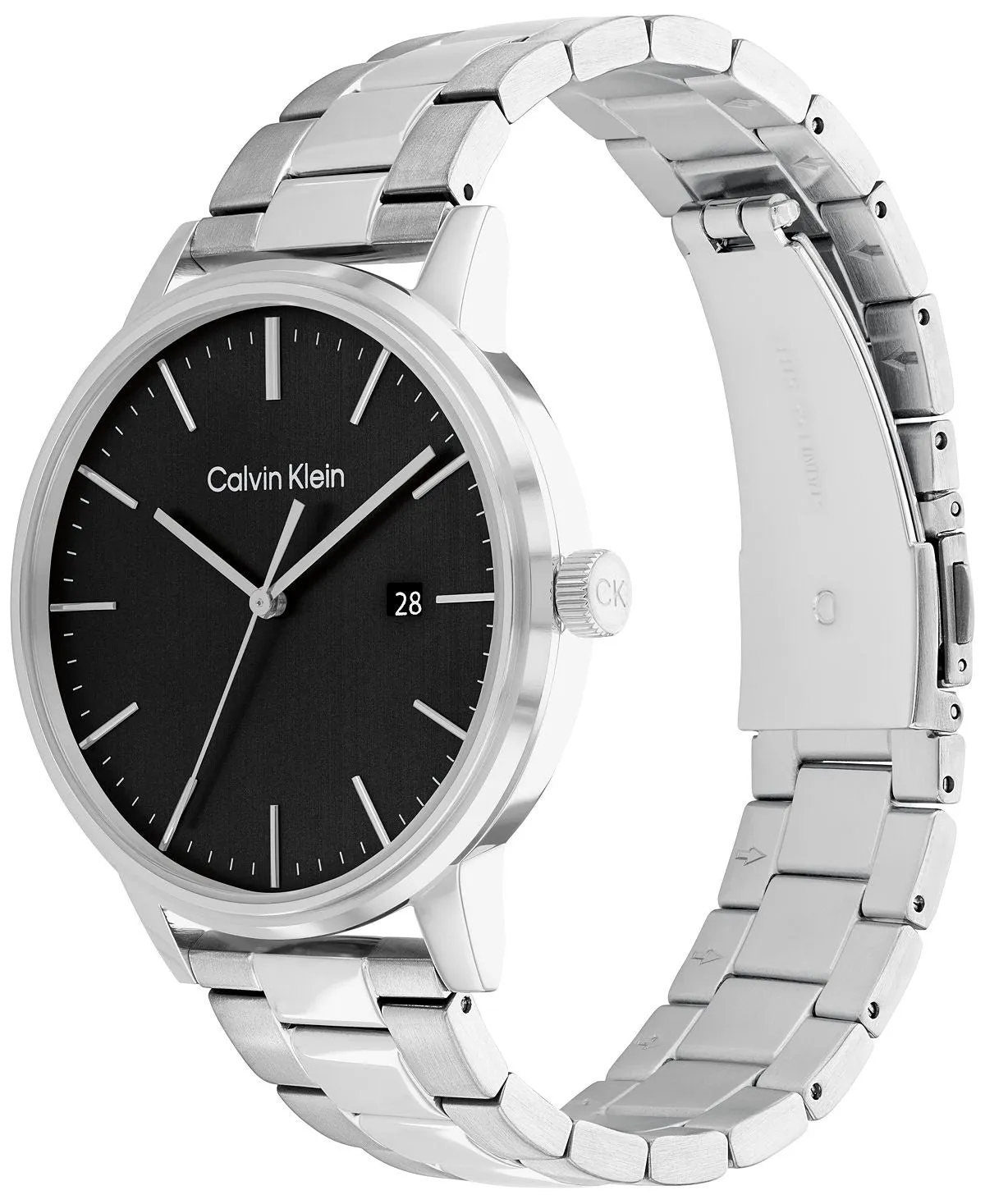 Calvin Klein 43mm Stainless Steel Bracelet Watch