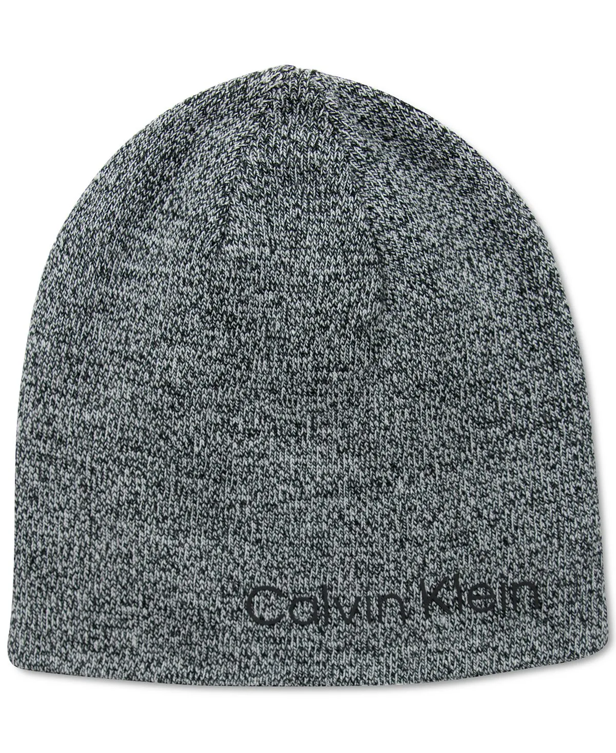 Calvin Klein Men's 2-in-1 Reversible Marble Beanie