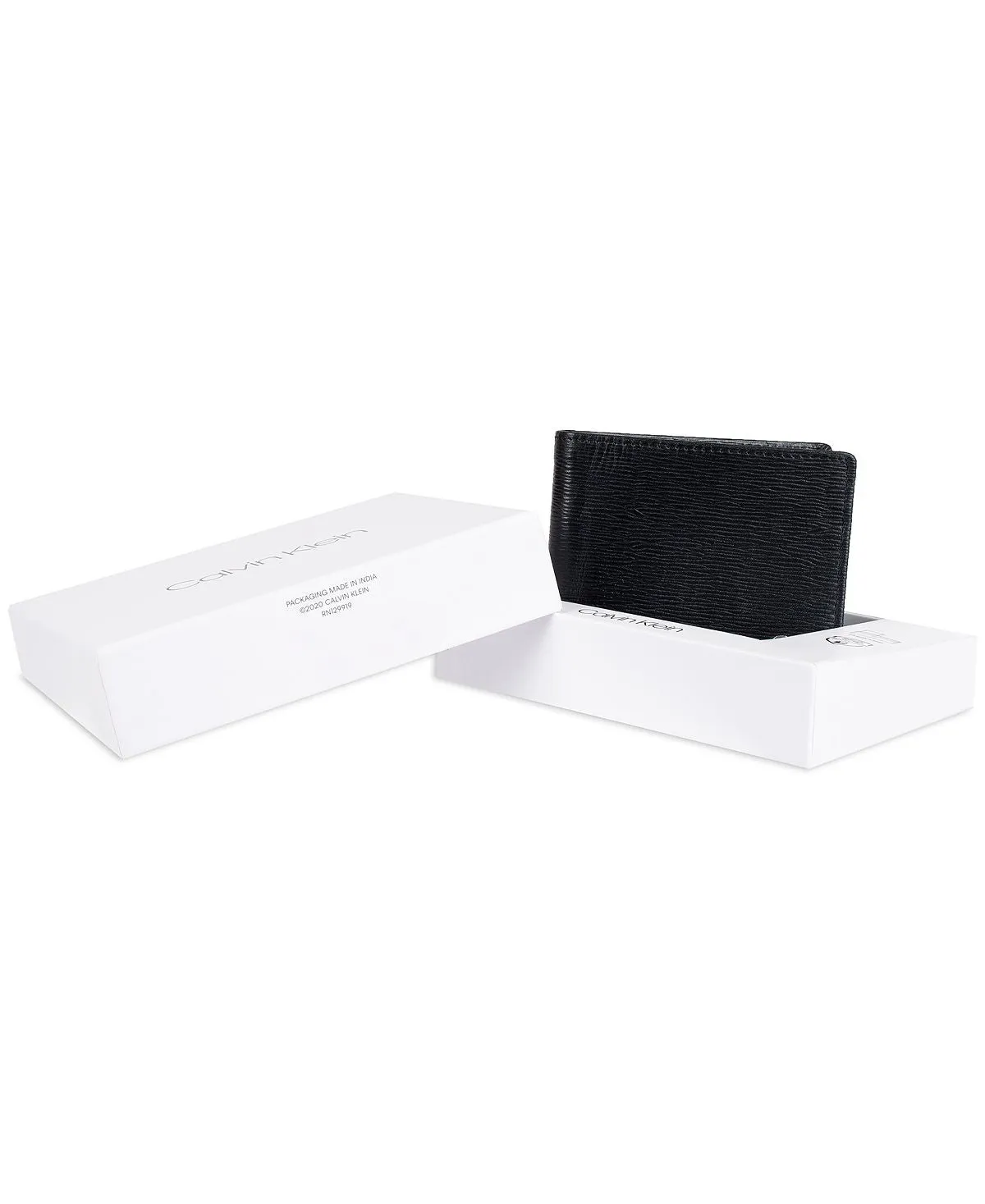 Calvin Klein Men's High Capacity Slim Folding Wallet RFID