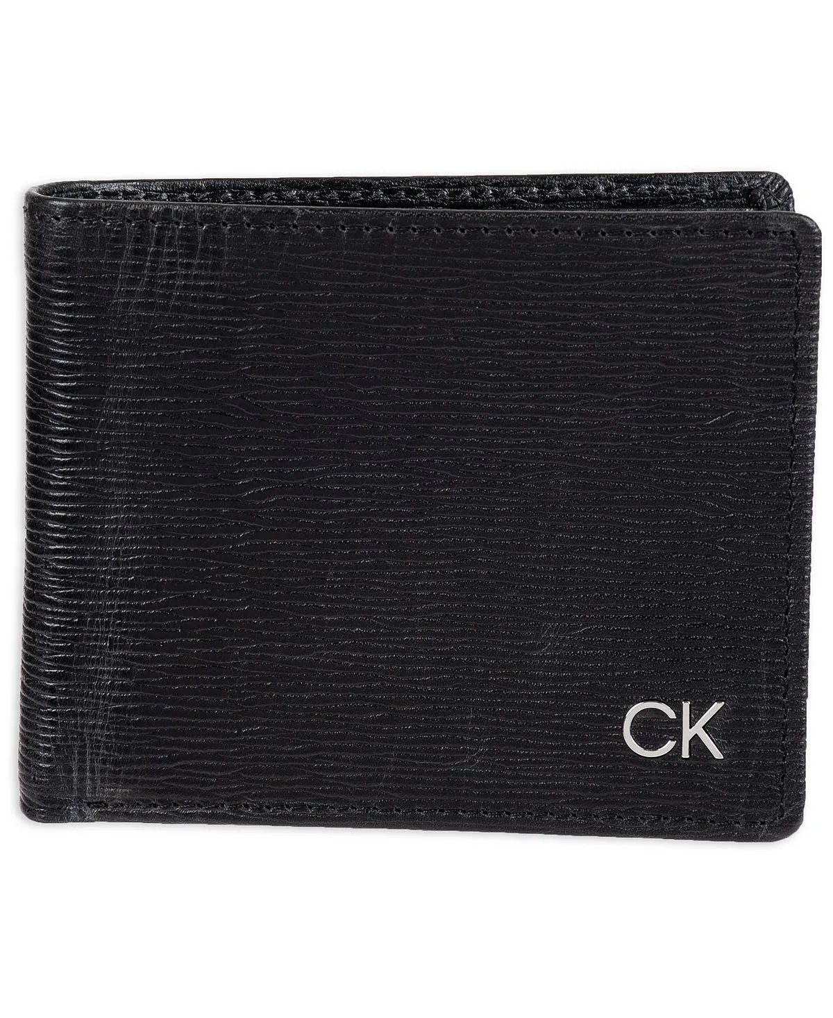 Calvin Klein Men's High Capacity Slim Folding Wallet RFID