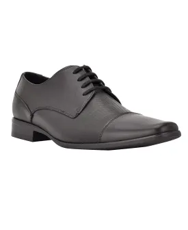 Calvin Klein Men's Leather Lace-Up Closed Toe Dress Shoes