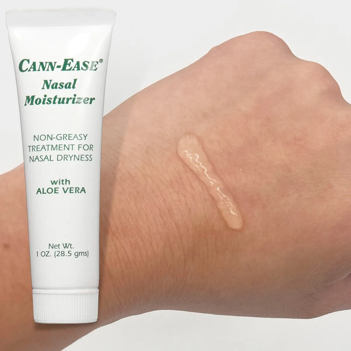 Cann-Ease Nasal Moisturizer Skin Cream with Aloe Vera for Oxygen Therapy