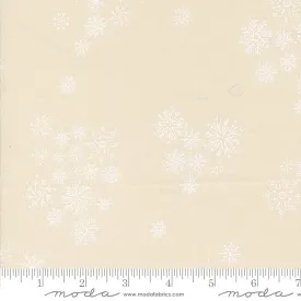 Cozy Wonderland - Snowflake Fall in Natural White - 45596 31 - Half Yard