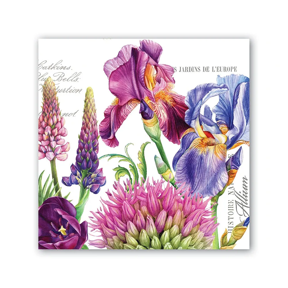 Deborah's Garden Paper Beverage Napkins