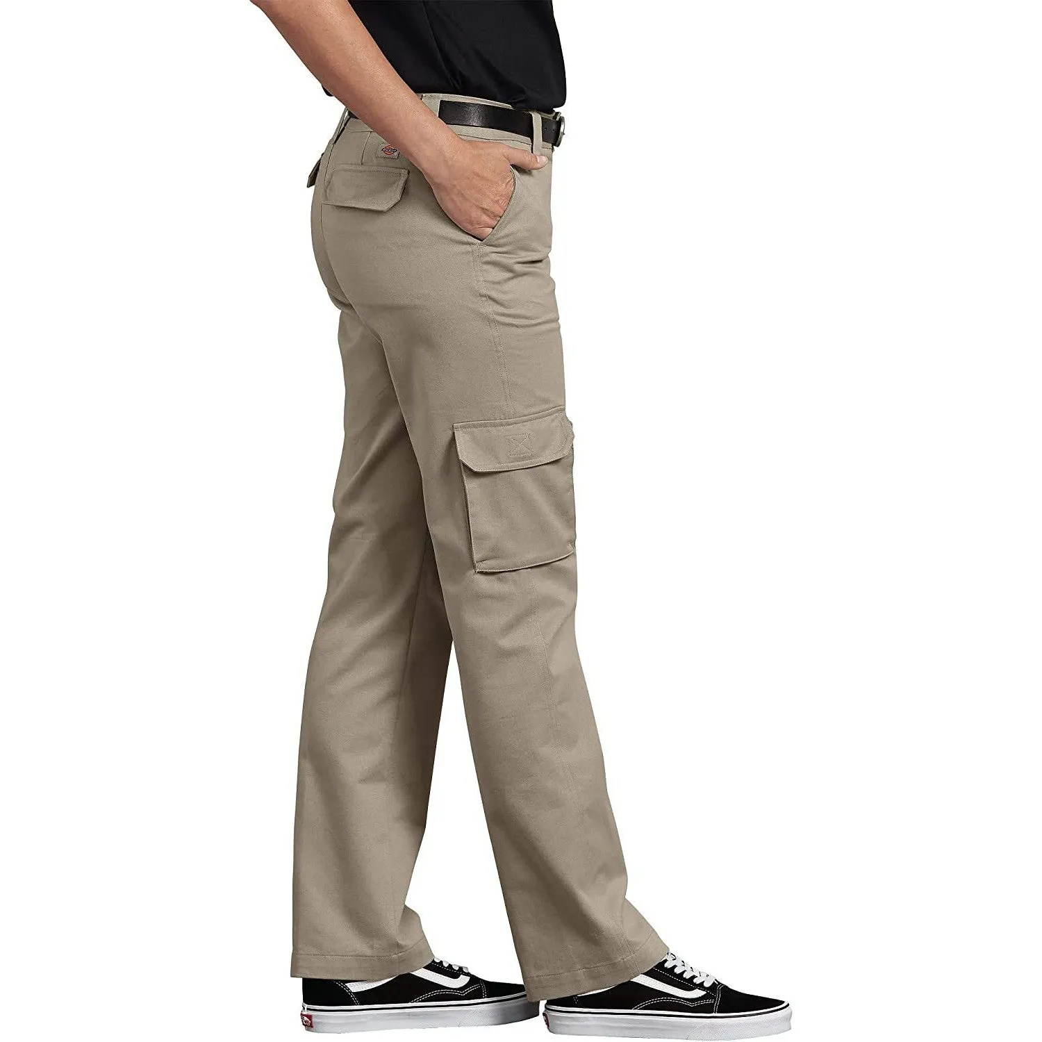 Dickies Women's Relaxed Fit Straight Leg Cargo Pant
