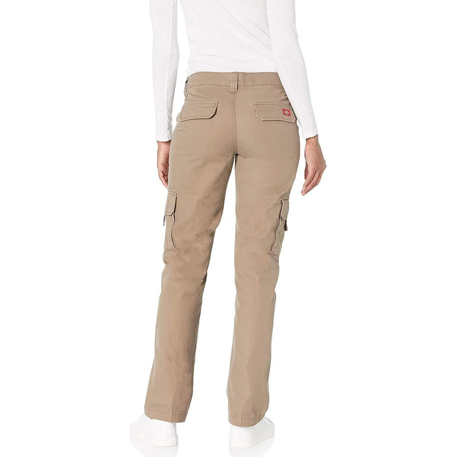 Dickies Women's Relaxed Fit Straight Leg Cargo Pant