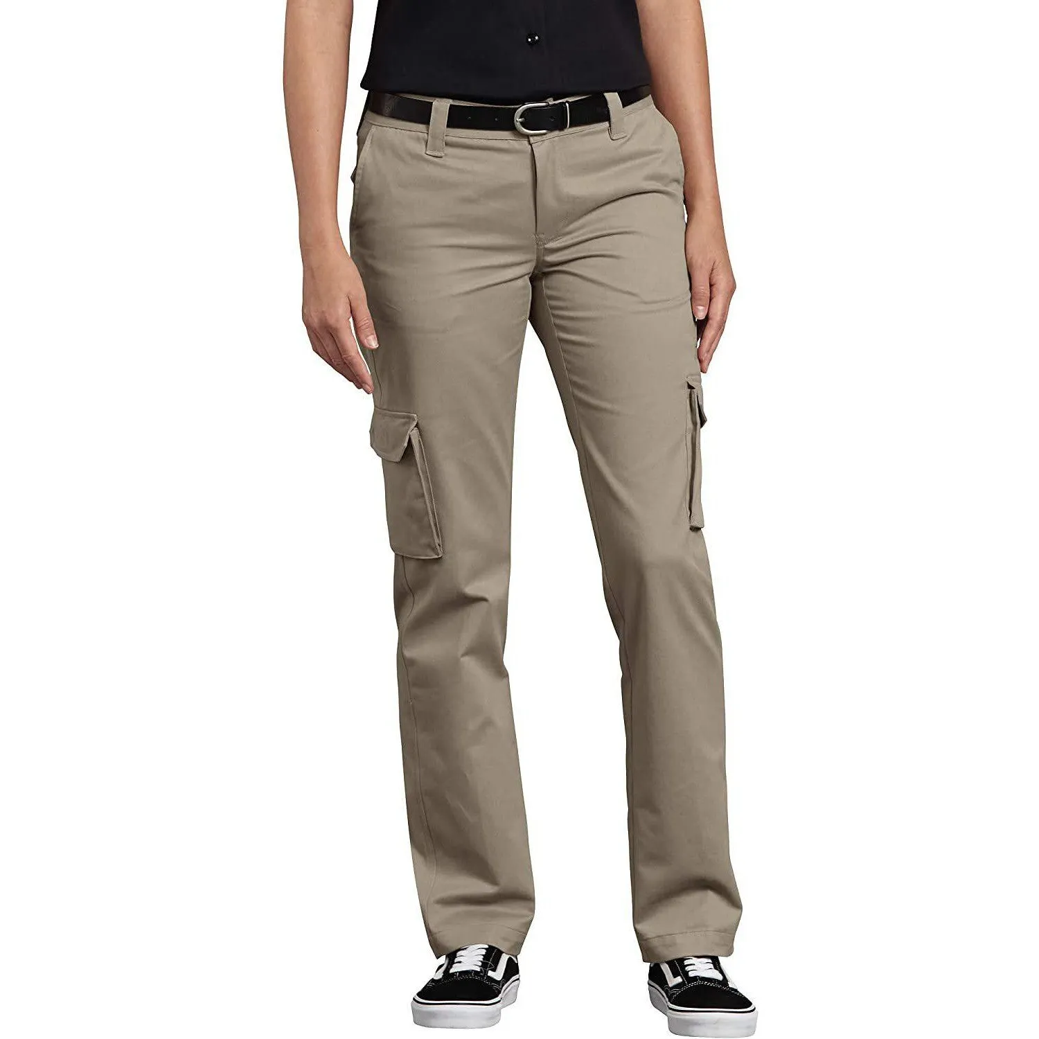 Dickies Women's Relaxed Fit Straight Leg Cargo Pant