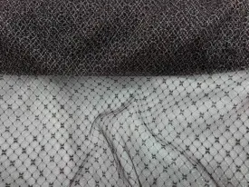 Ditsy Metallic Lace