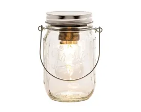 Edison LED Kilner Jar Small Clear