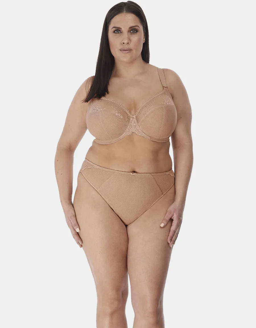 Elomi Charley Underwire Plunge Bra Fawn