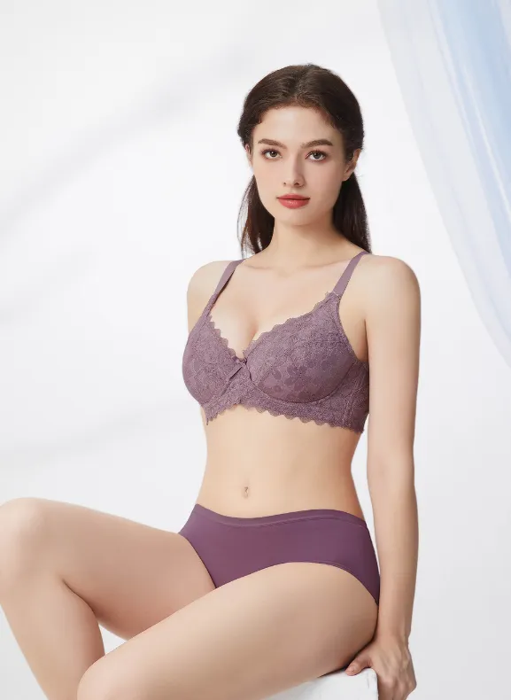 Enya Floral Wired Full cup Bra A11-30075