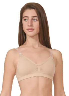 Euroskins® Seamless Padded Wide Band Bra