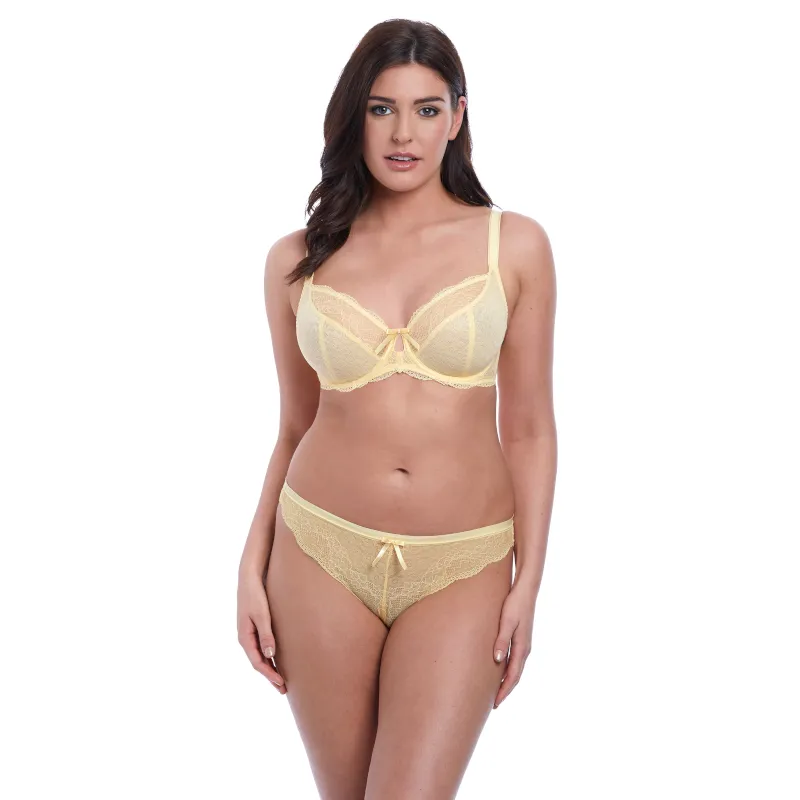 Fancies Buttermilk Yellow Brazilian Brief - Freya