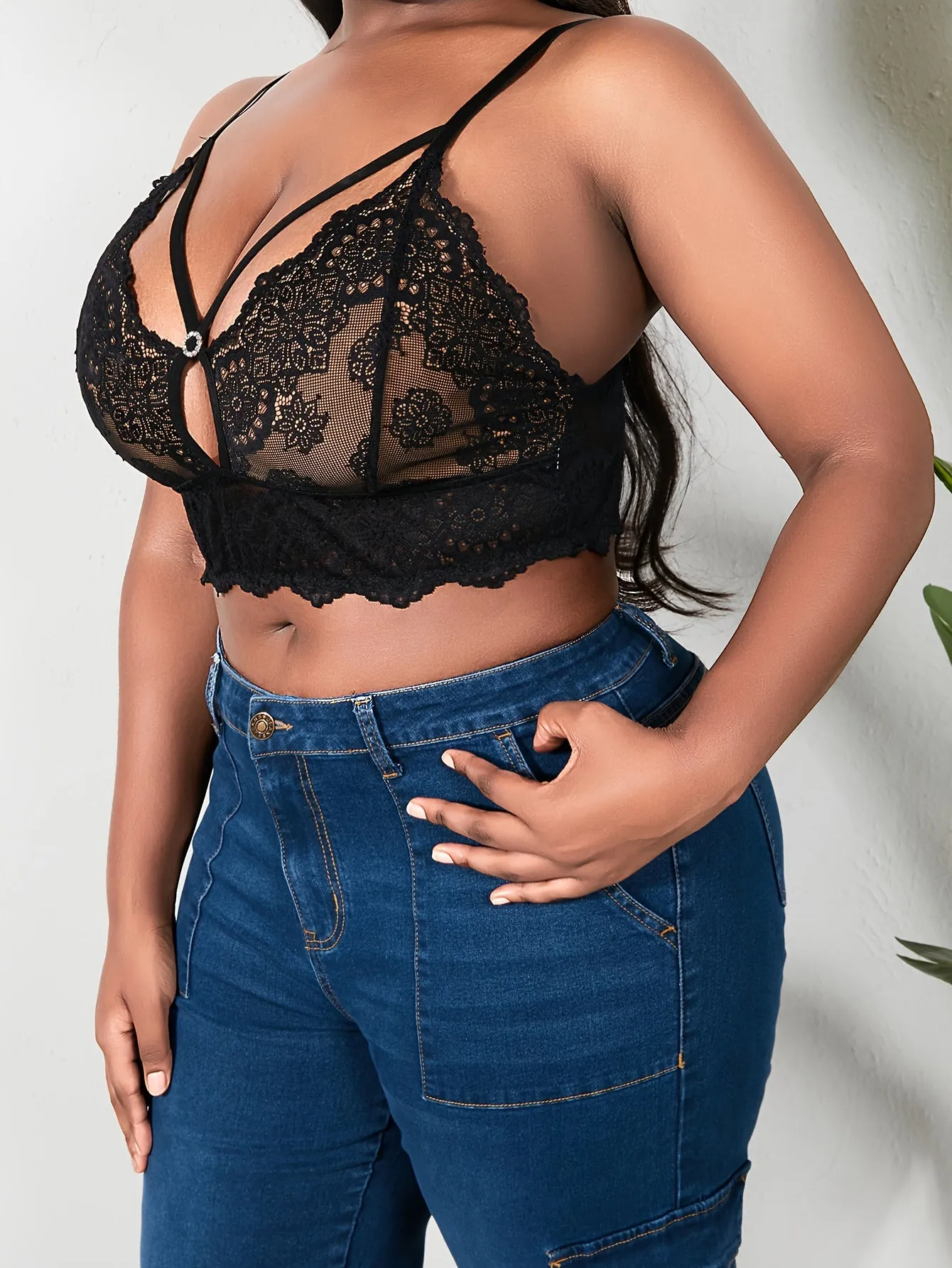 Flaunt Your Curves Plus Size Sexy Bra
