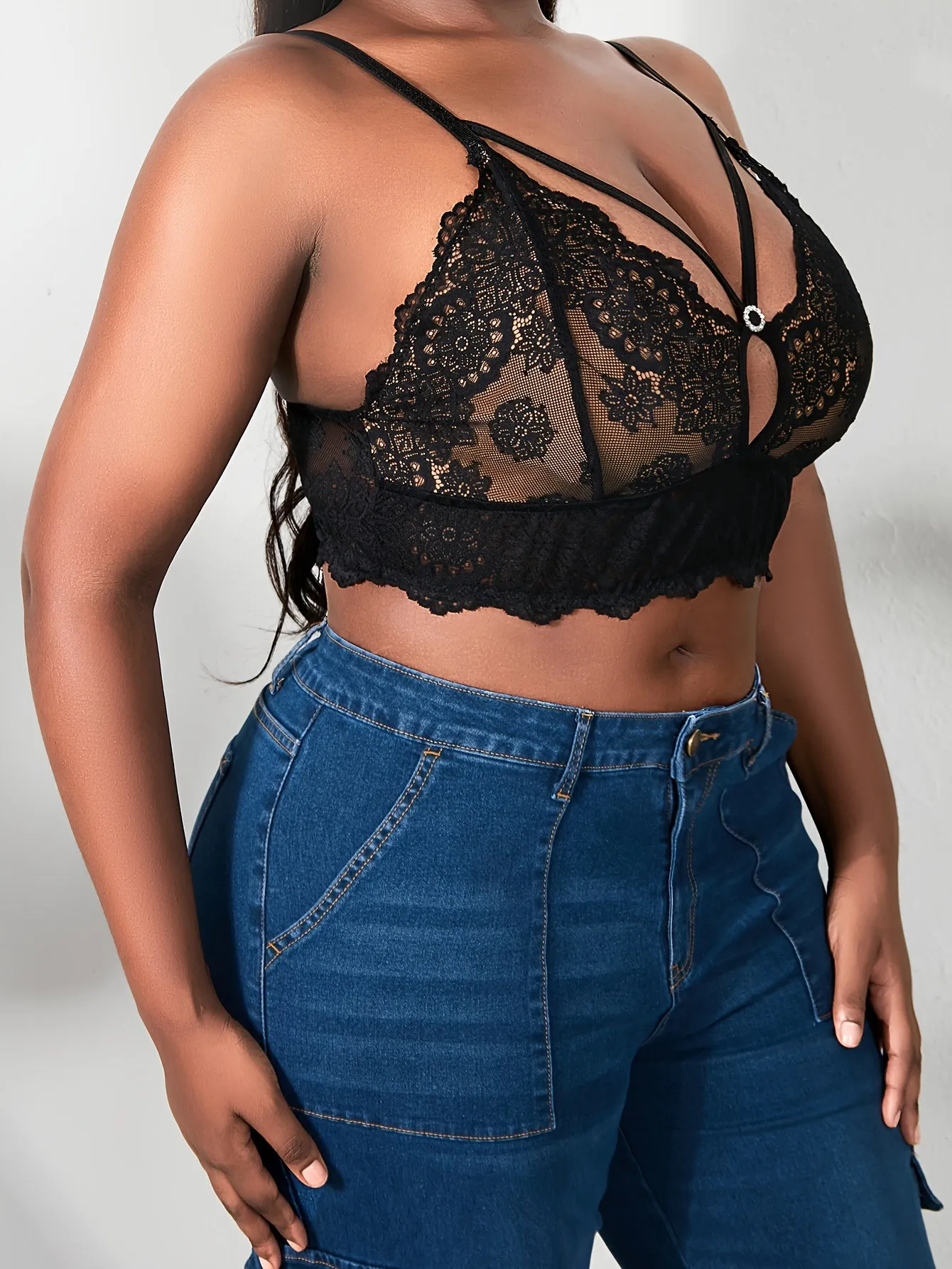 Flaunt Your Curves Plus Size Sexy Bra