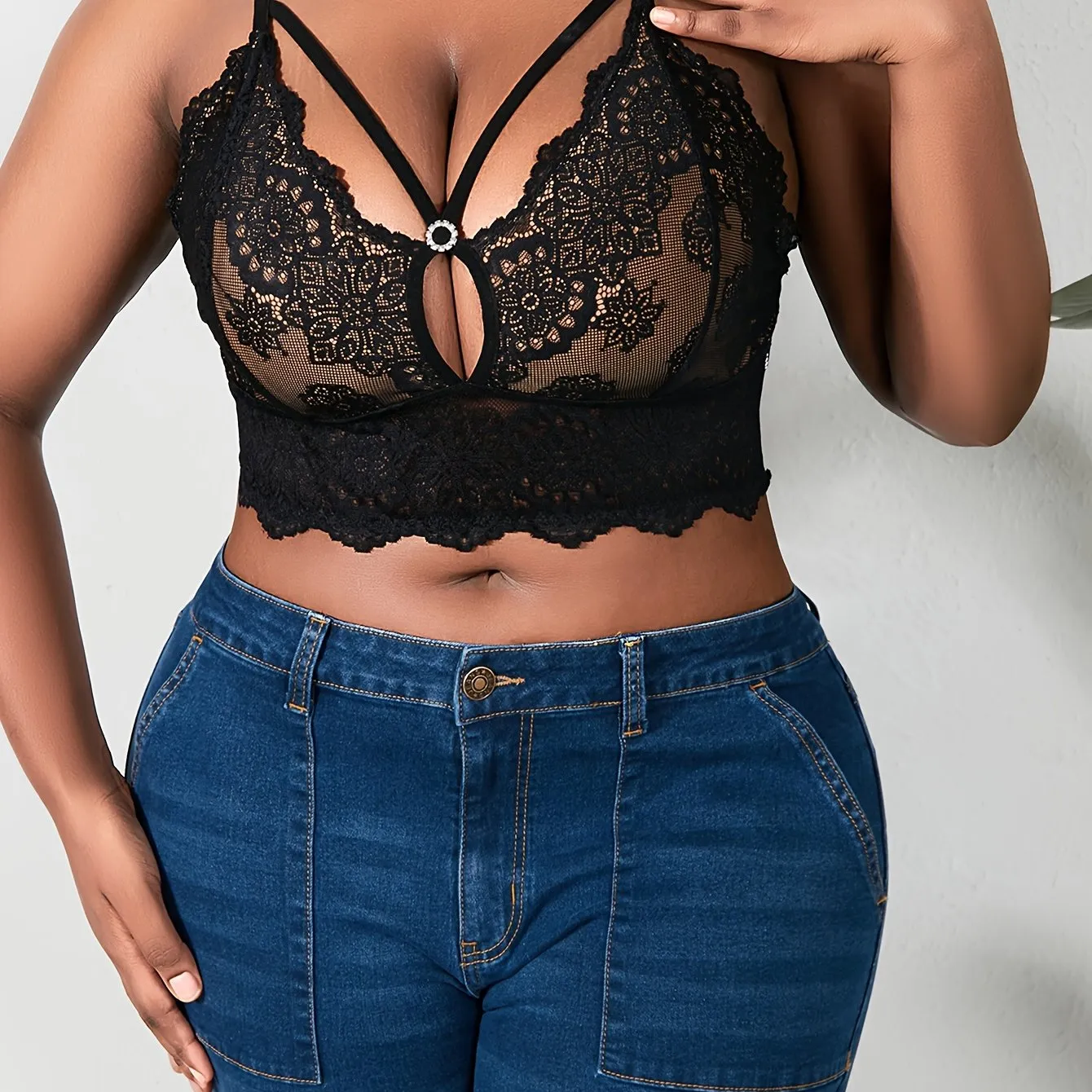 Flaunt Your Curves Plus Size Sexy Bra