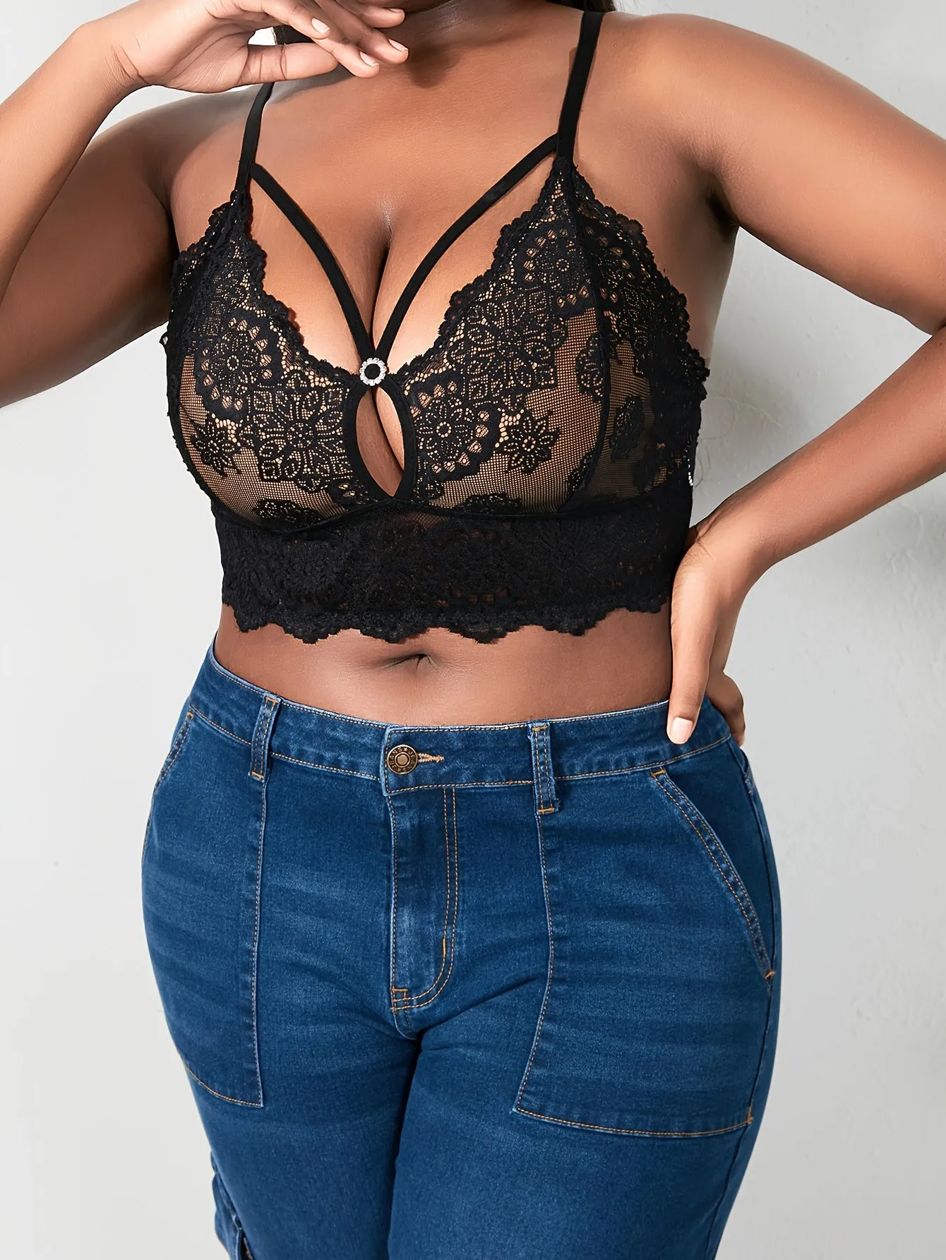 Flaunt Your Curves Plus Size Sexy Bra