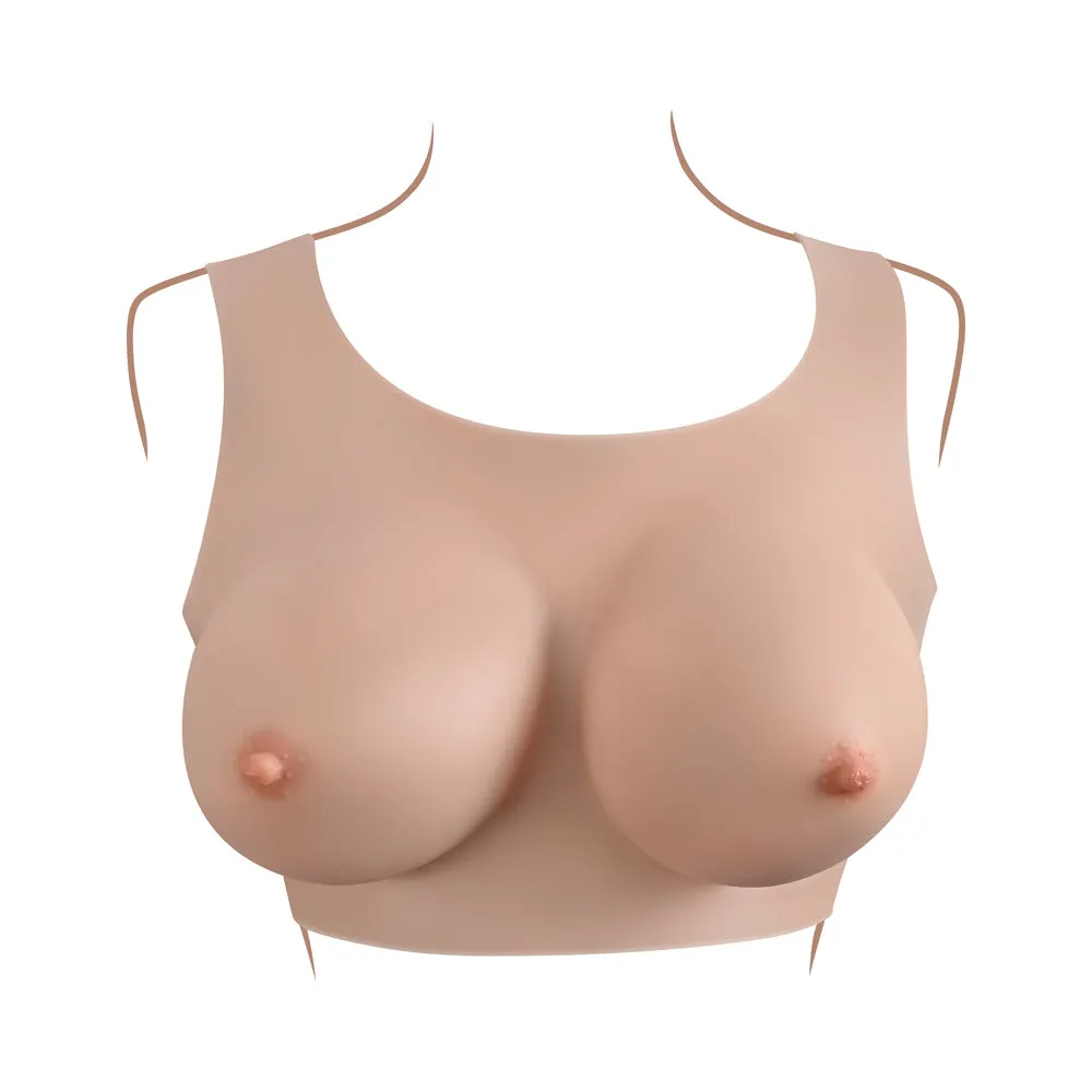 Gender X Undergarments Plate D-Cup Silicone Light