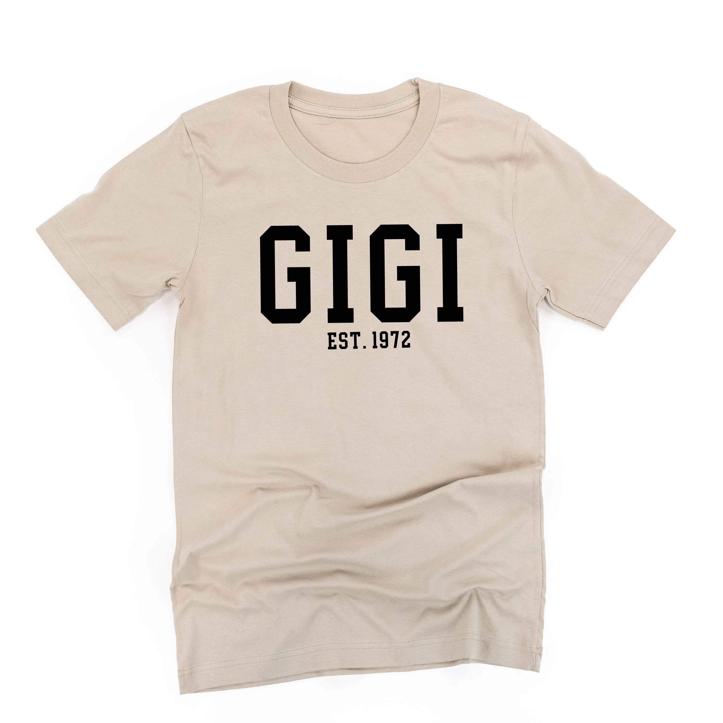 Gigi - EST. (Select Your Year) ﻿- Unisex Tee