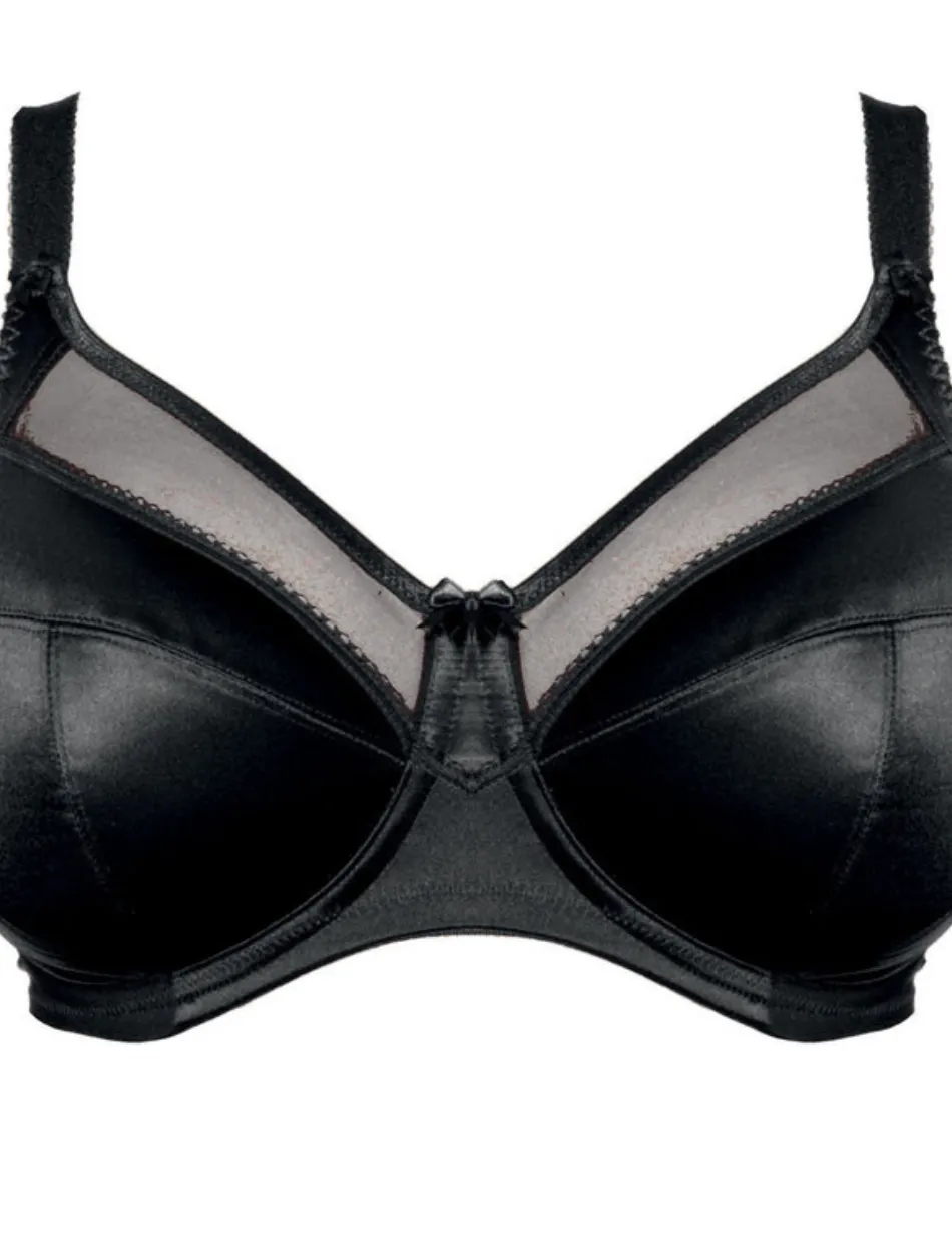 Goddess Keira Banded Underwire Bra, Black | Black Goddess Kiera