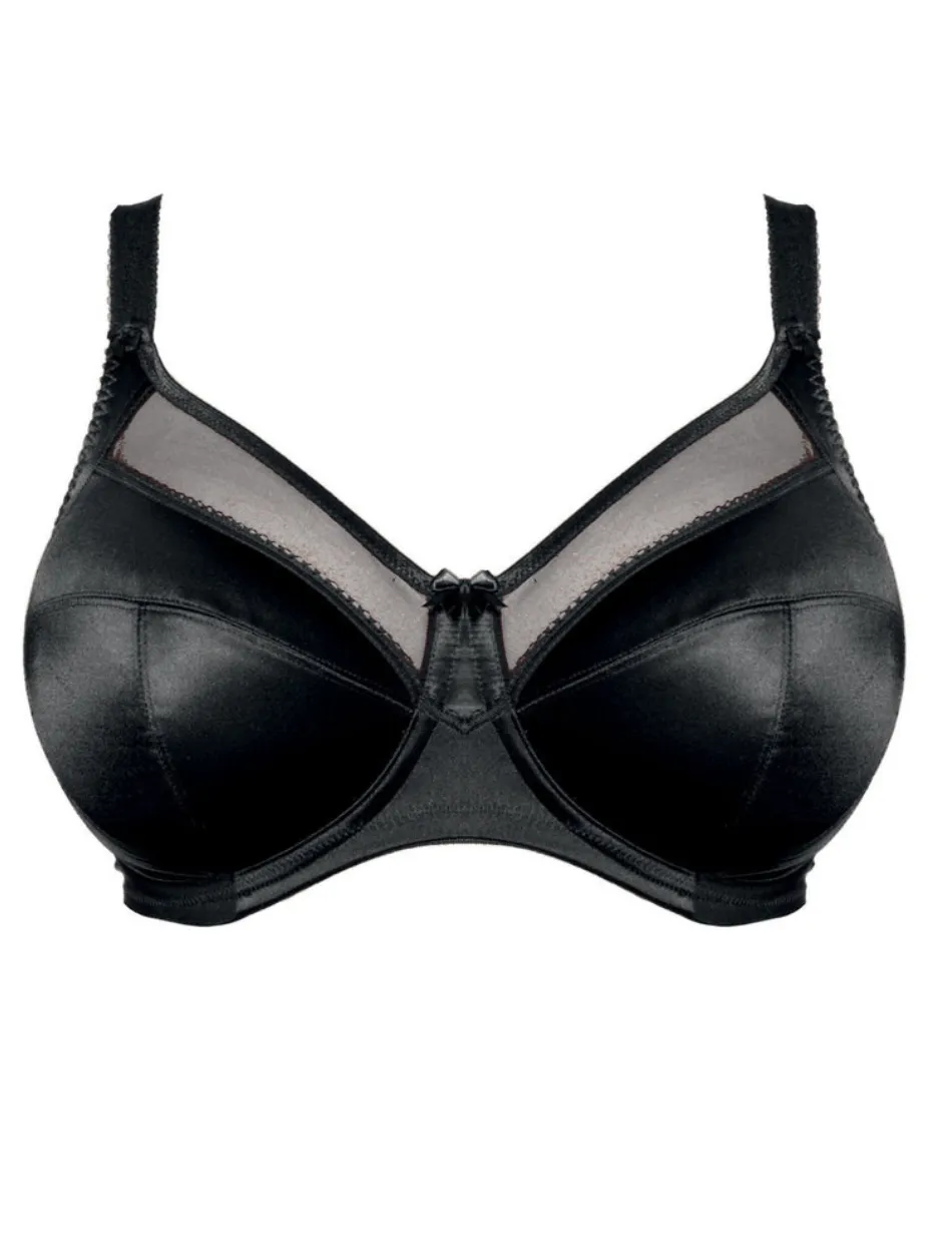 Goddess Keira Banded Underwire Bra, Black | Black Goddess Kiera