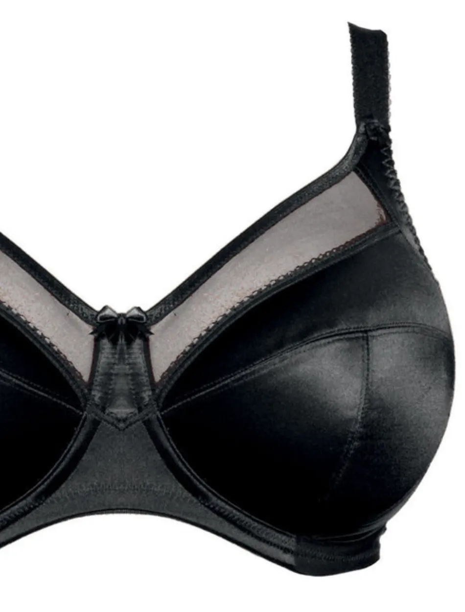 Goddess Keira Banded Underwire Bra, Black | Black Goddess Kiera