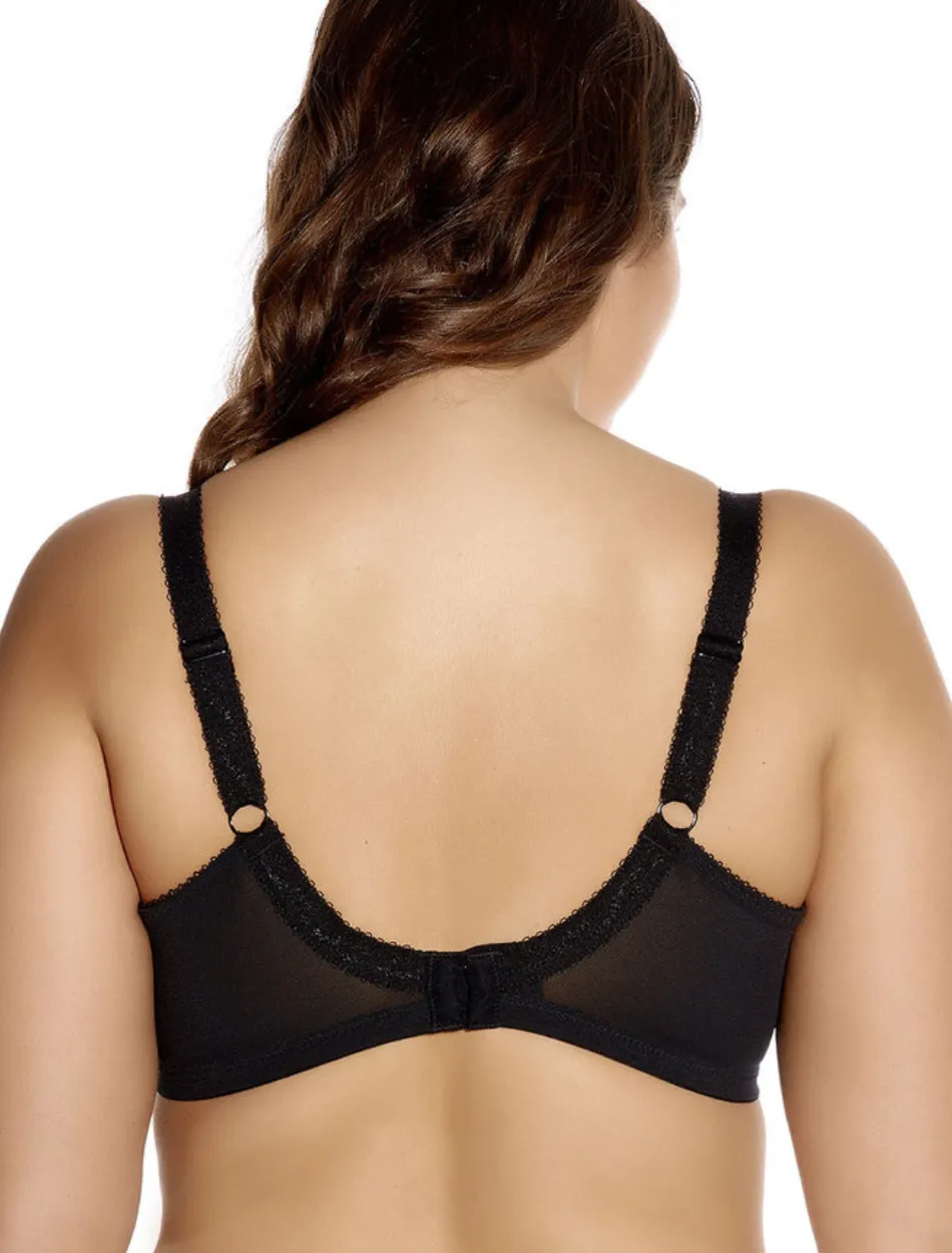 Goddess Keira Banded Underwire Bra, Black | Black Goddess Kiera
