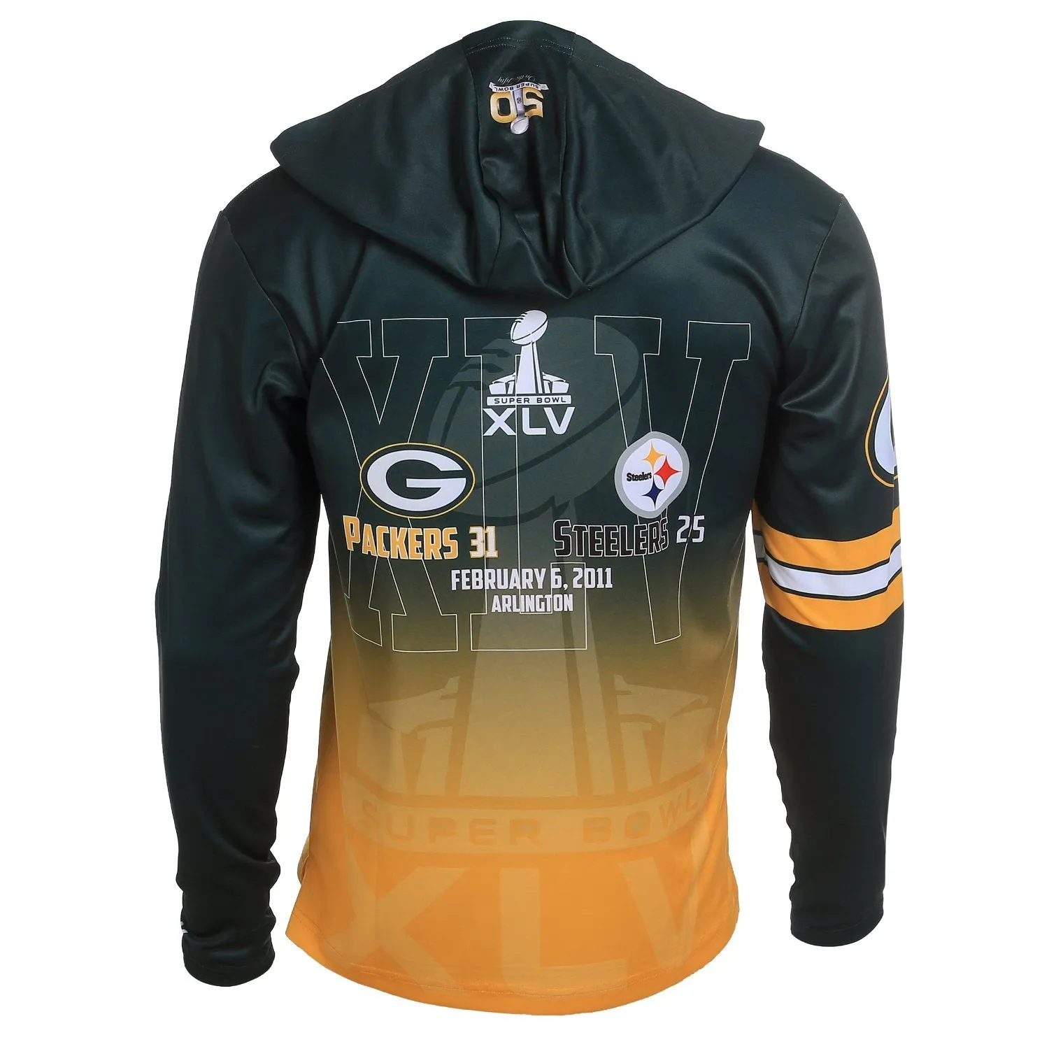 Green Bay Packers Super Bowl XLV Champions Hoody Tee