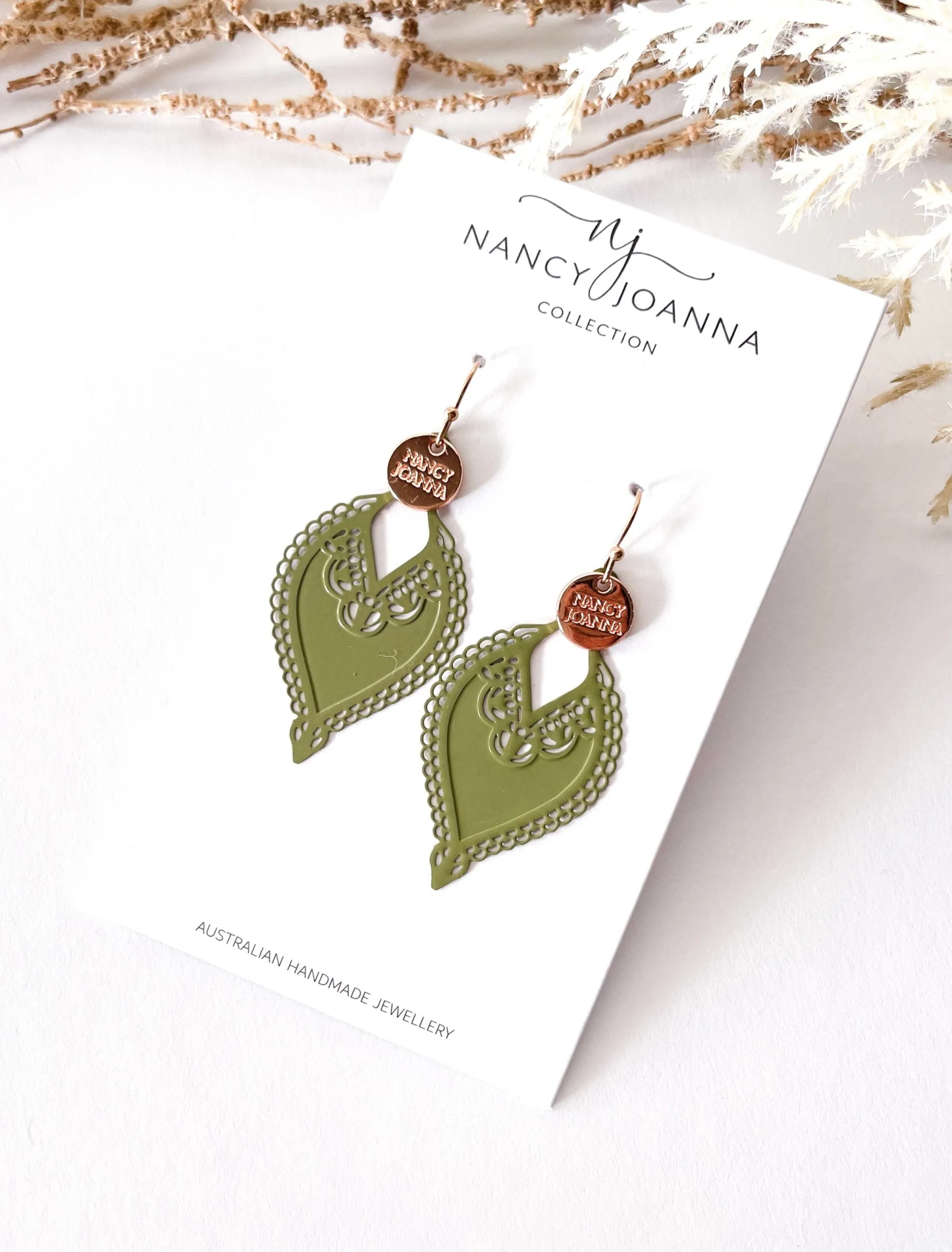 Green Marley Metal Lace