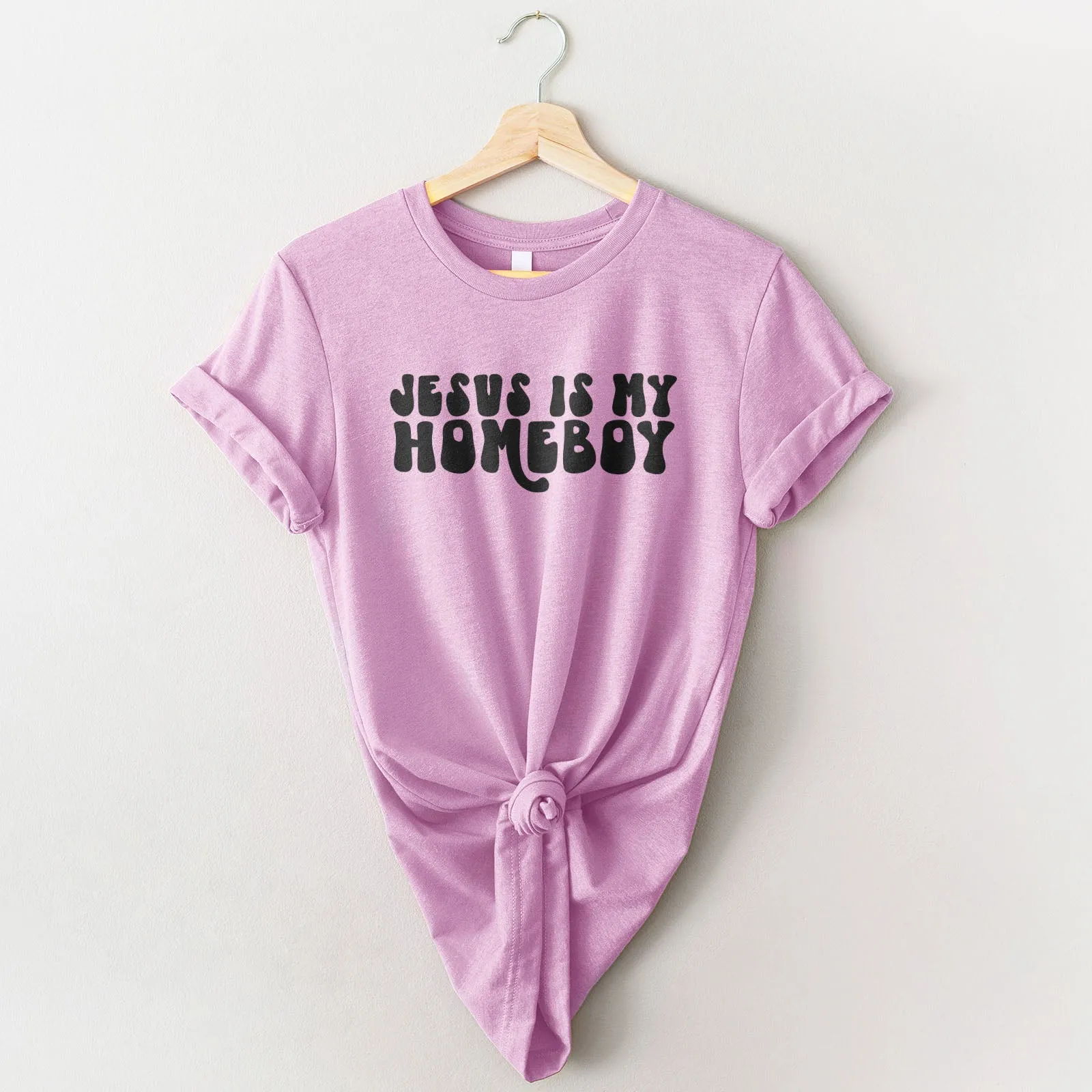 Jesus Is My Homeboy Tee Shirts For Women - Christian Shirts for Women - Religious Tee Shirts