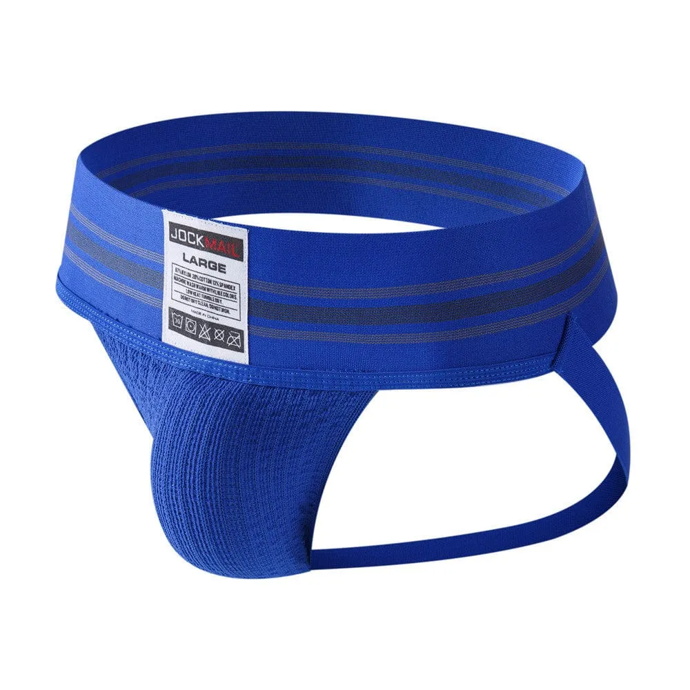Jockmail Jockstrap High Rise Underwear Cotton Packing gear Packing Briefs