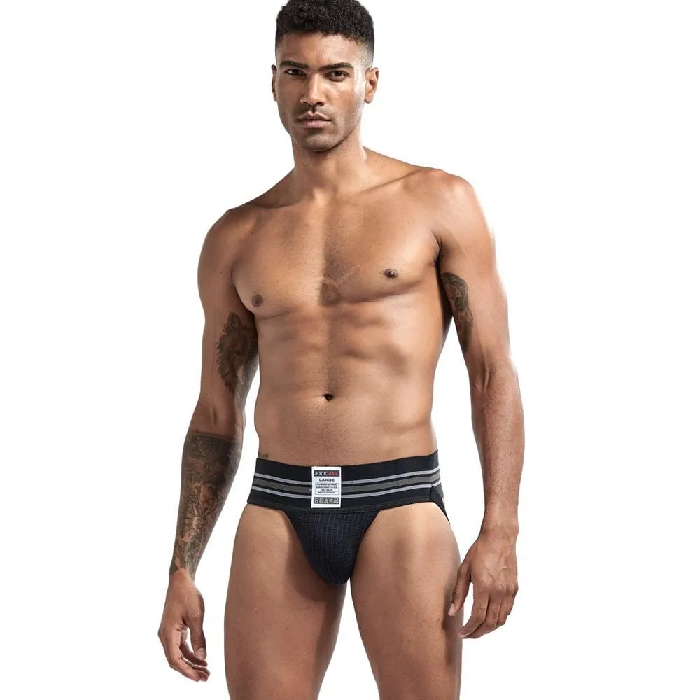 Jockmail Jockstrap High Rise Underwear Cotton Packing gear Packing Briefs