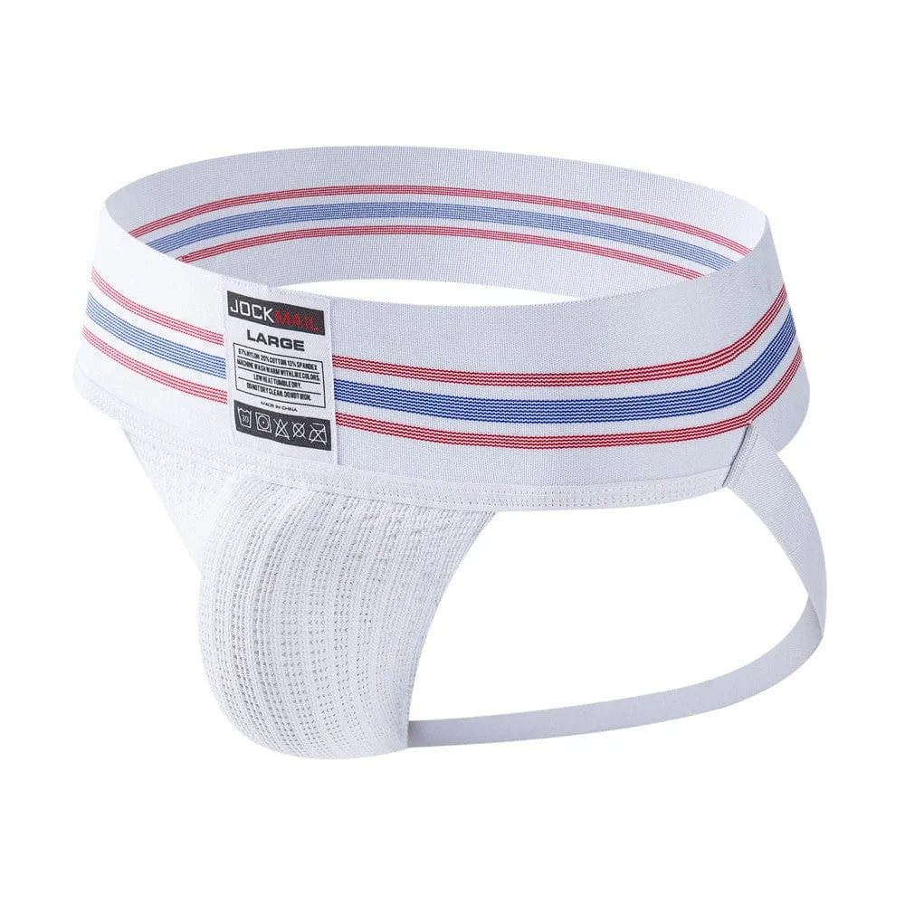 Jockmail Jockstrap High Rise Underwear Cotton Packing gear Packing Briefs