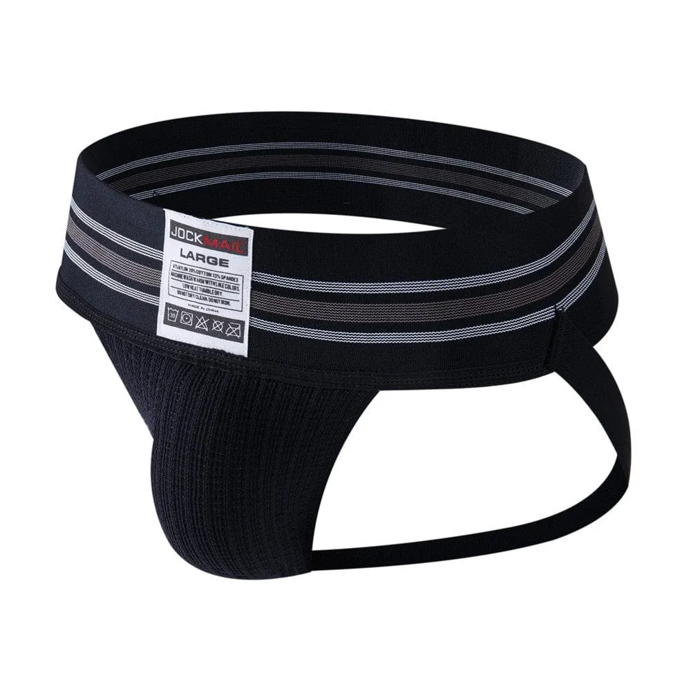 Jockmail Jockstrap High Rise Underwear Cotton Packing gear Packing Briefs