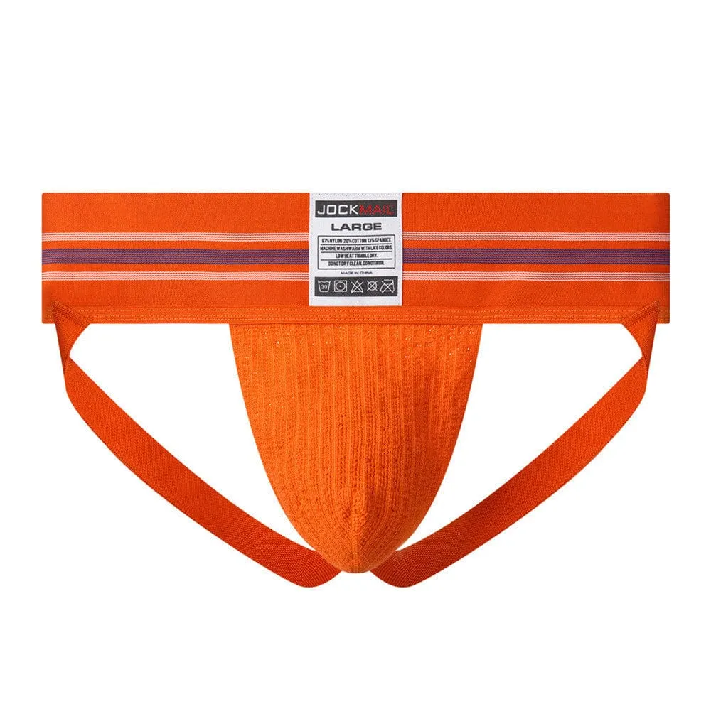 Jockmail Jockstrap High Rise Underwear Cotton Packing gear Packing Briefs