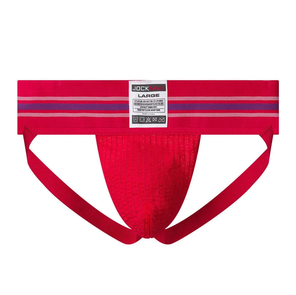 Jockmail Jockstrap High Rise Underwear Cotton Packing gear Packing Briefs